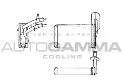 Теплообменник AUTOGAMMA 101775