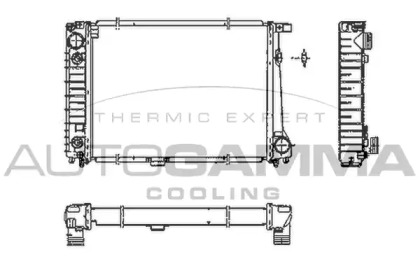 Теплообменник AUTOGAMMA 102043