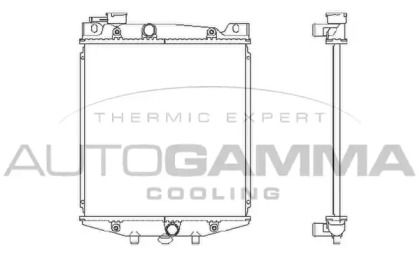 Теплообменник AUTOGAMMA 102048