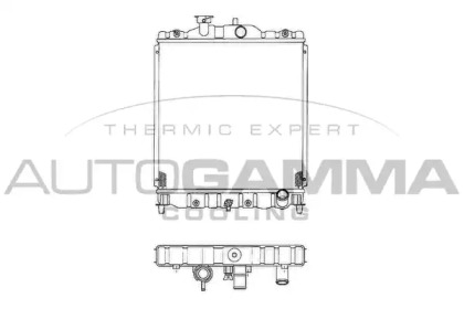 Теплообменник AUTOGAMMA 102114