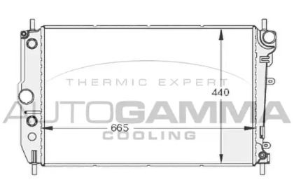 Теплообменник AUTOGAMMA 102131