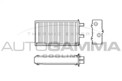 Теплообменник AUTOGAMMA 102425