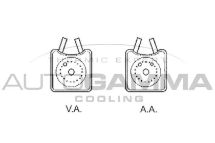 Теплообменник AUTOGAMMA 102490