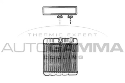 Теплообменник AUTOGAMMA 102541