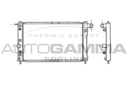 Теплообменник AUTOGAMMA 102589