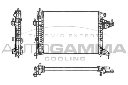 Теплообменник AUTOGAMMA 102848