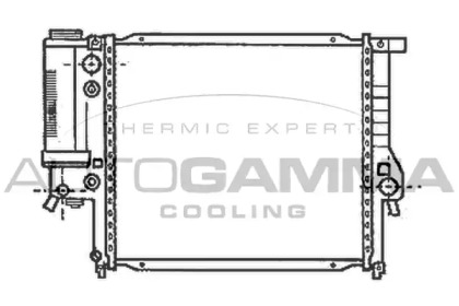 Теплообменник AUTOGAMMA 103034