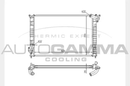Теплообменник AUTOGAMMA 103201