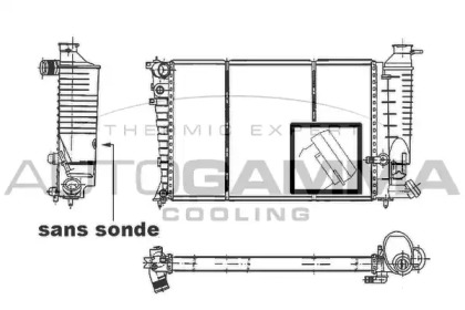 Теплообменник AUTOGAMMA 103205