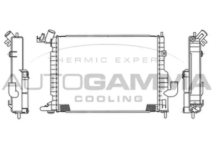 Теплообменник AUTOGAMMA 103600