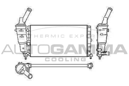 Теплообменник AUTOGAMMA 103750
