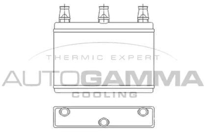 Теплообменник AUTOGAMMA 103896