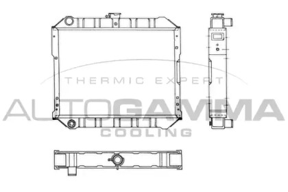 Теплообменник AUTOGAMMA 103980