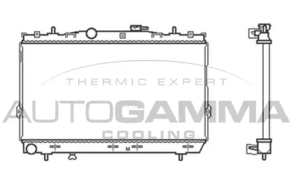 Теплообменник AUTOGAMMA 104083