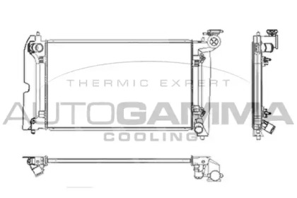 Теплообменник AUTOGAMMA 104164
