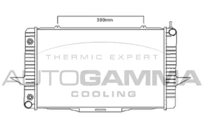 Теплообменник AUTOGAMMA 104165