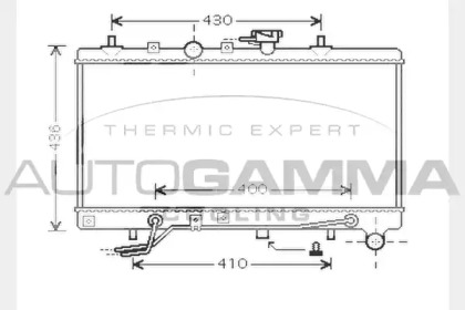 Теплообменник AUTOGAMMA 104275