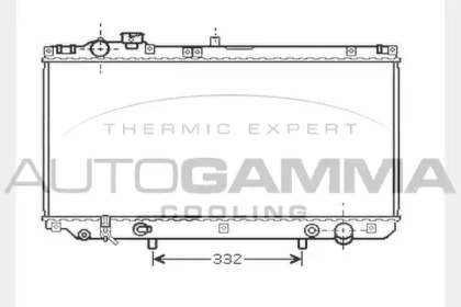 Теплообменник AUTOGAMMA 104281