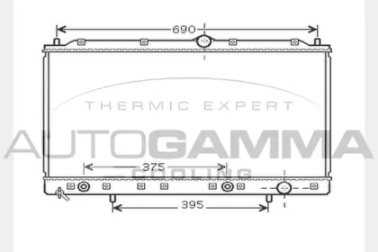 Теплообменник AUTOGAMMA 104287