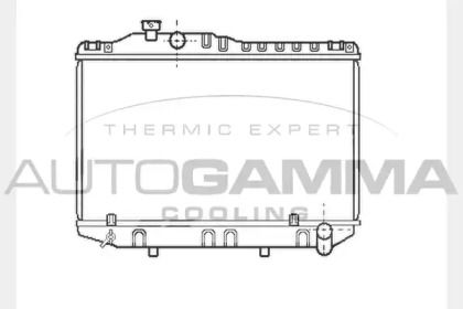 Теплообменник AUTOGAMMA 104311