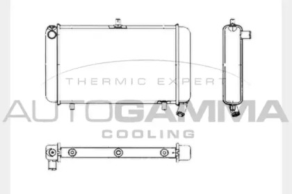 Теплообменник AUTOGAMMA 104353