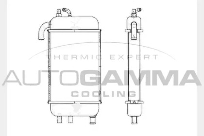 Теплообменник AUTOGAMMA 104362