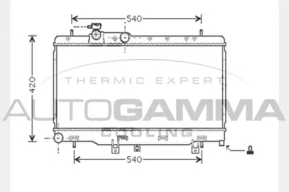 Теплообменник AUTOGAMMA 104475