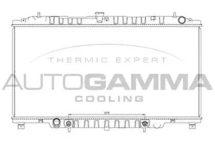 Теплообменник AUTOGAMMA 104543