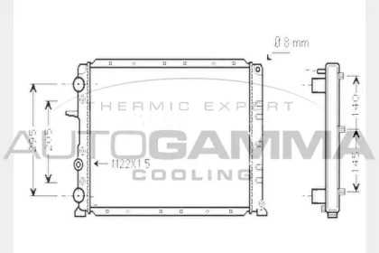 Теплообменник AUTOGAMMA 104634