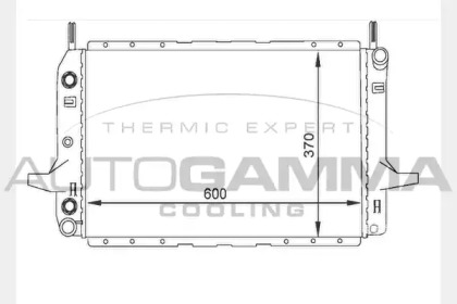 Теплообменник AUTOGAMMA 104640