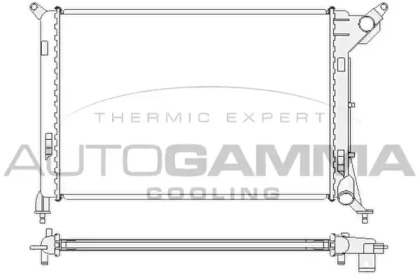 Теплообменник AUTOGAMMA 104687