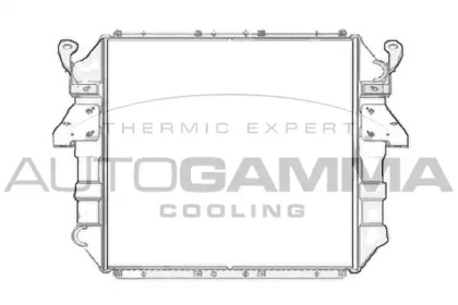 Теплообменник AUTOGAMMA 104695