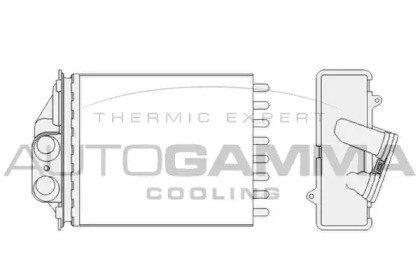 Теплообменник AUTOGAMMA 104804