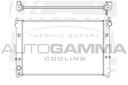 Теплообменник AUTOGAMMA 104852