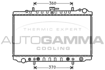 Теплообменник AUTOGAMMA 104862