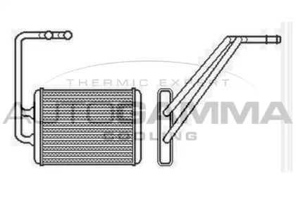 Теплообменник AUTOGAMMA 104875