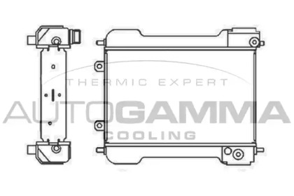 Теплообменник AUTOGAMMA 104932