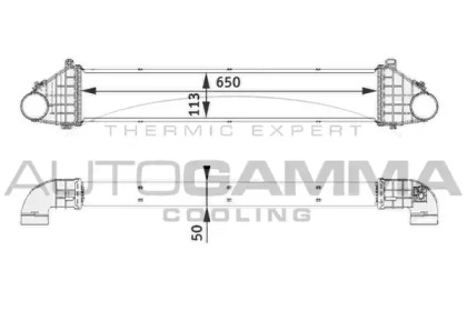 Теплообменник AUTOGAMMA 105115