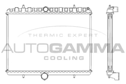 Теплообменник AUTOGAMMA 105123