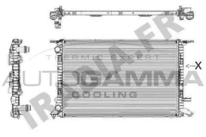 Теплообменник AUTOGAMMA 105155