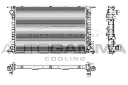 Теплообменник AUTOGAMMA 105159