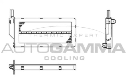 Теплообменник AUTOGAMMA 105236