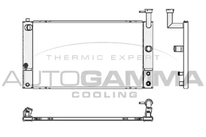 Теплообменник AUTOGAMMA 105250