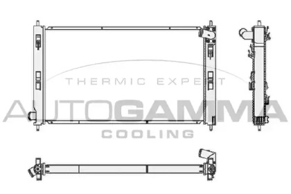 Теплообменник AUTOGAMMA 105386