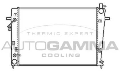 Теплообменник AUTOGAMMA 105409