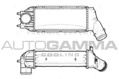 Теплообменник AUTOGAMMA 105426