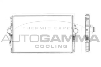 Теплообменник AUTOGAMMA 105504