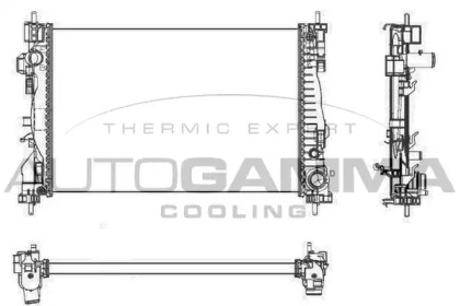 Теплообменник AUTOGAMMA 105625