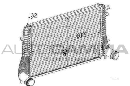 Теплообменник AUTOGAMMA 105637