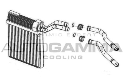 Теплообменник AUTOGAMMA 105707